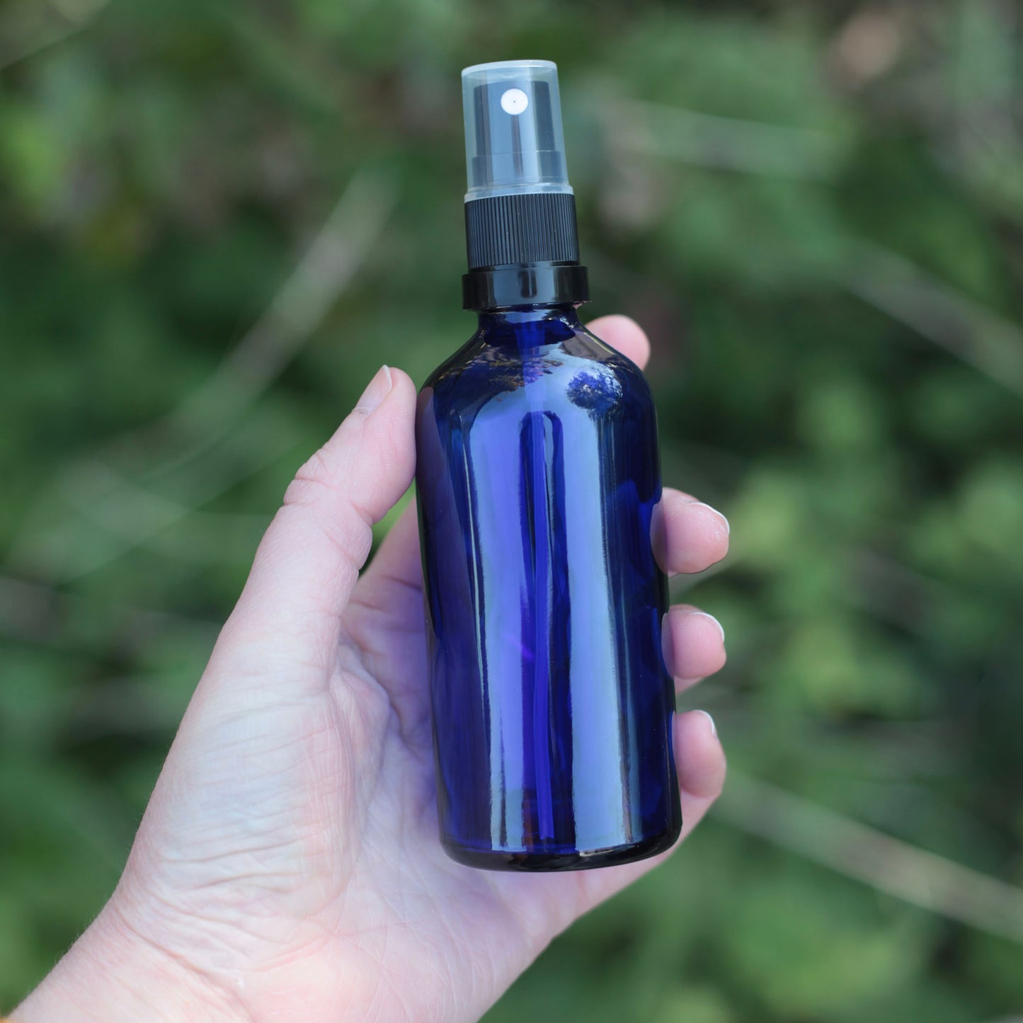 Blue Glass Bottle 100ml