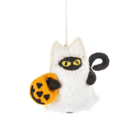 Boo! Cat Decoration